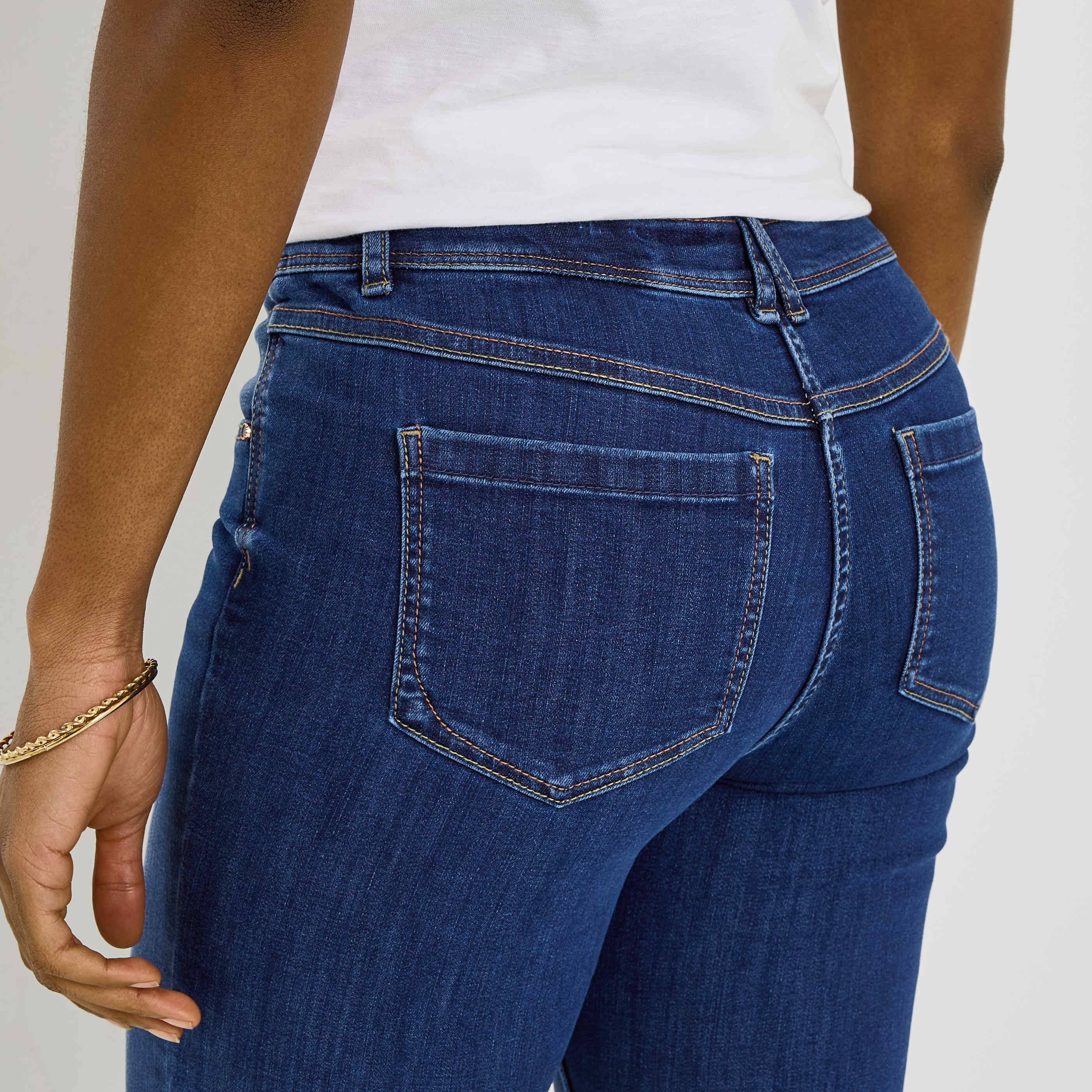 Corsaire en jean femme