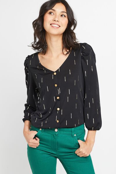 T-shirt à motif femme
