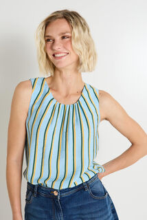 Top col rond femme