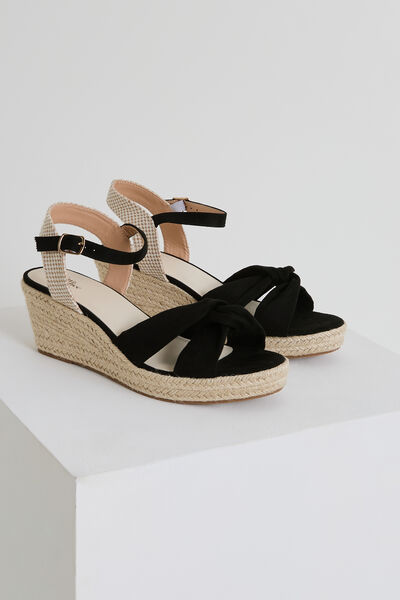 Sandales compensées femme