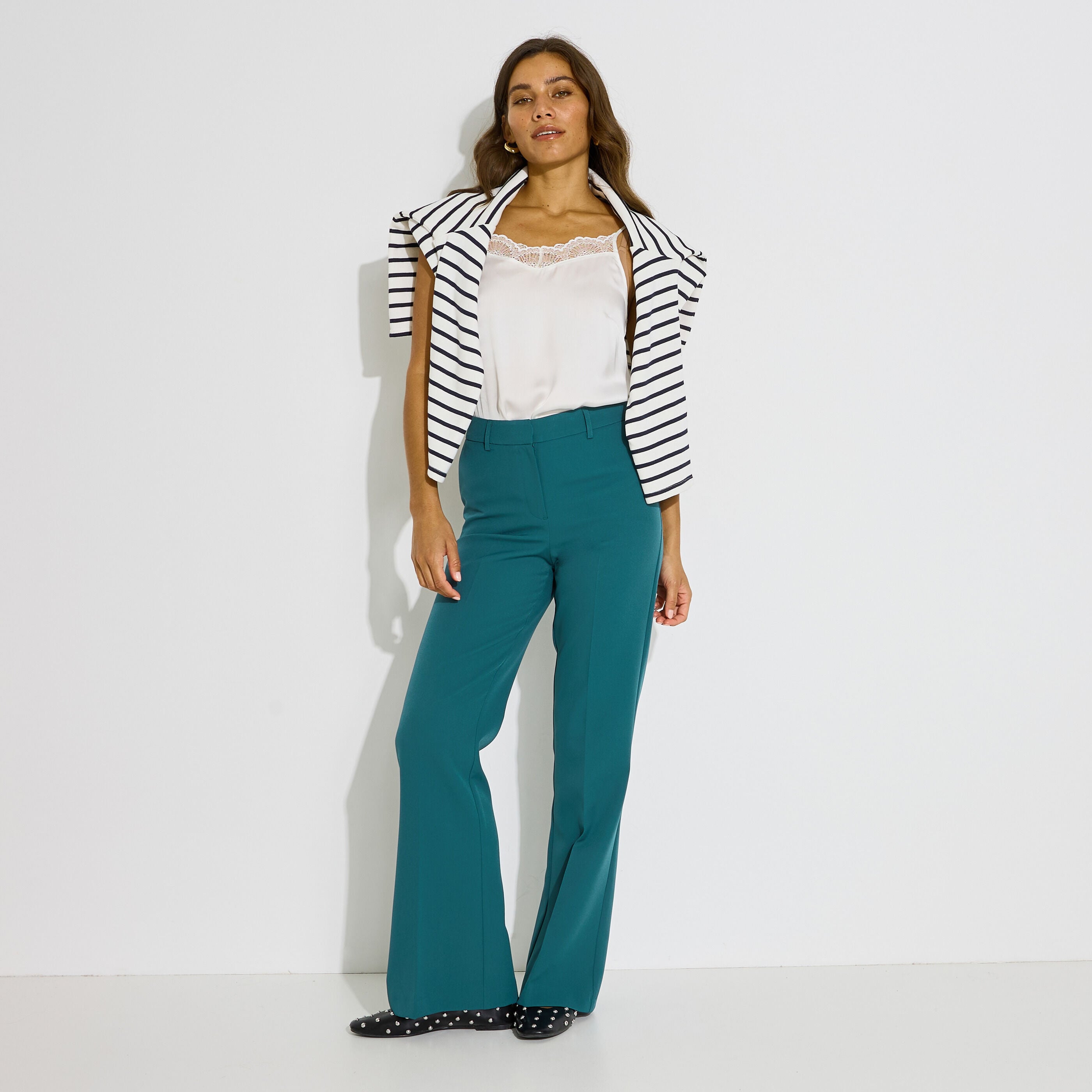 Pantalon flare femme 