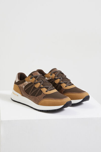 Basket multi matières femme
