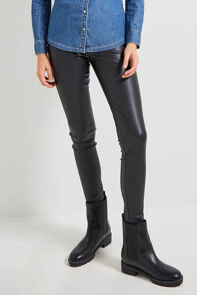 Legging simili femme