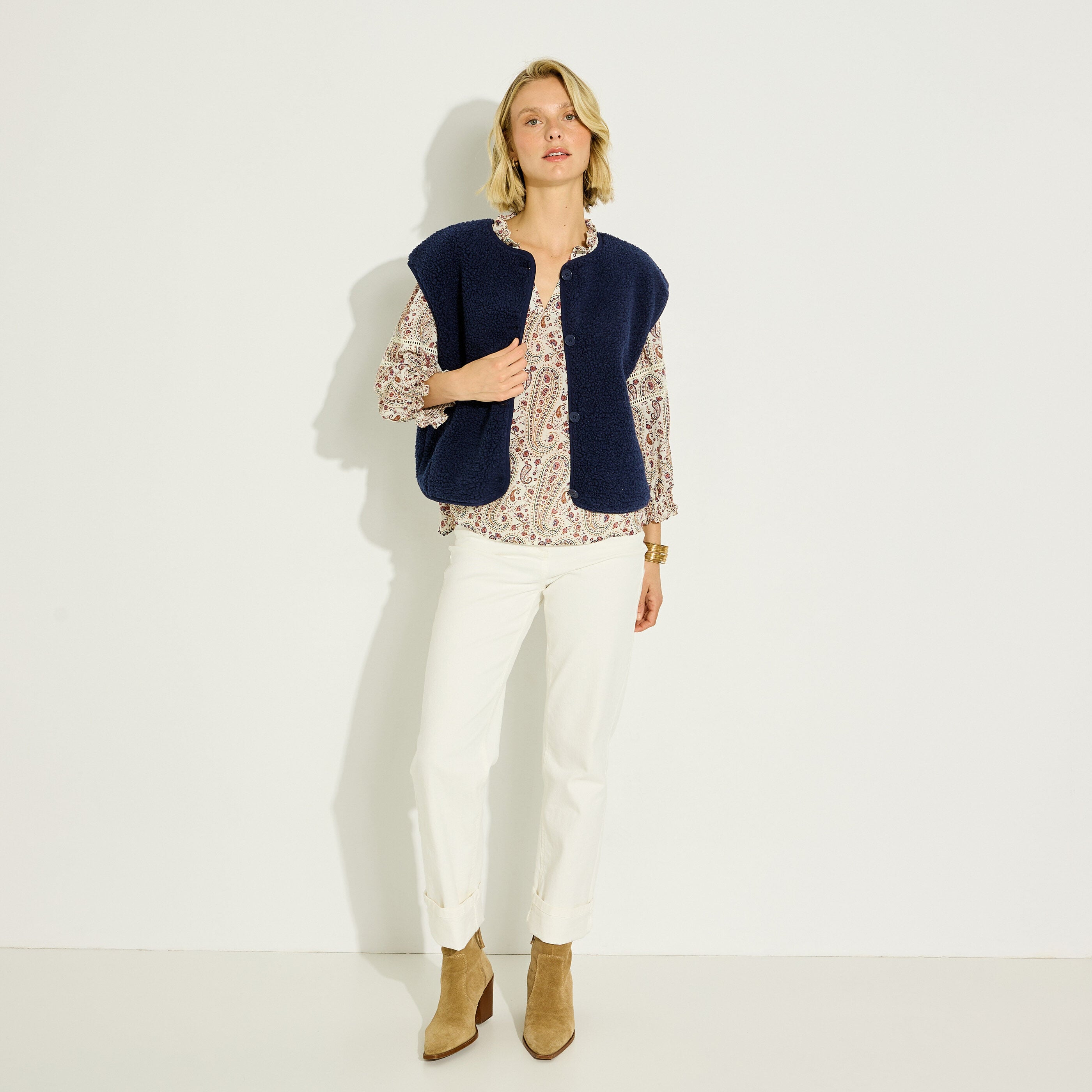 Gilet sans manches femme