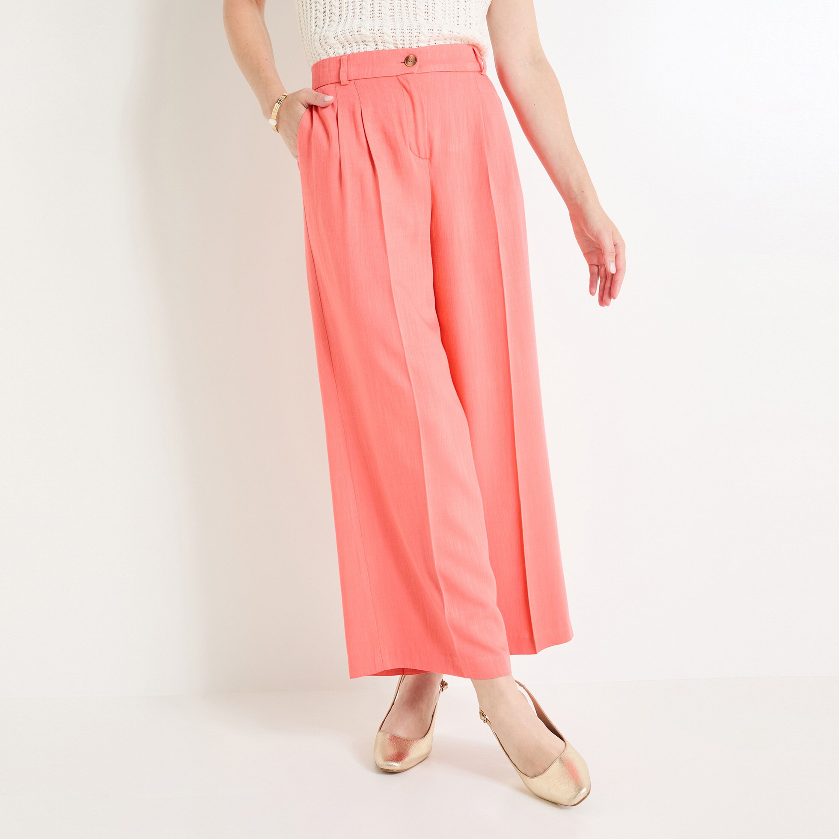 Pantalon fluide femme