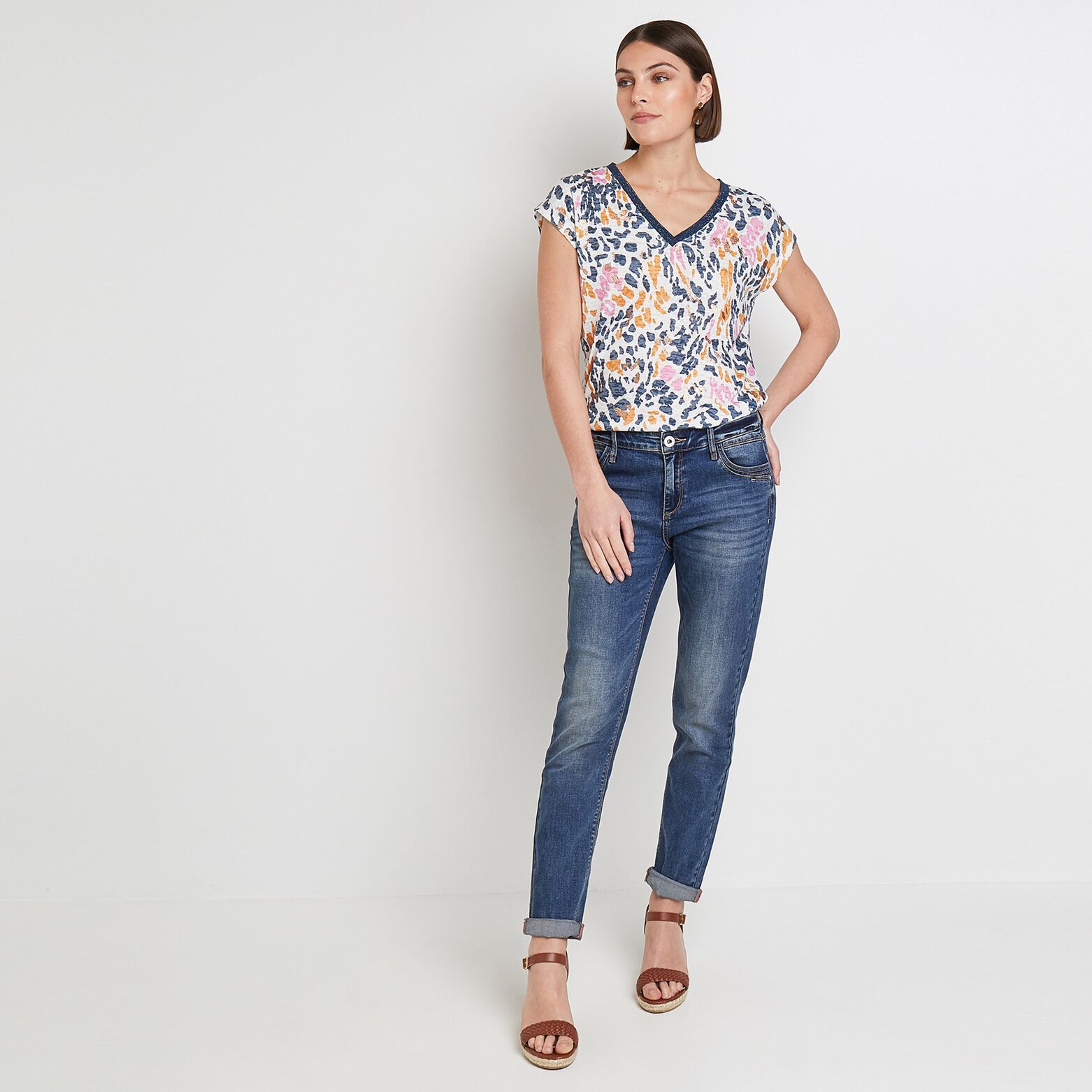 Tshirt imprimé femme