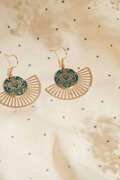 Boucles d'oreilles demi-lune