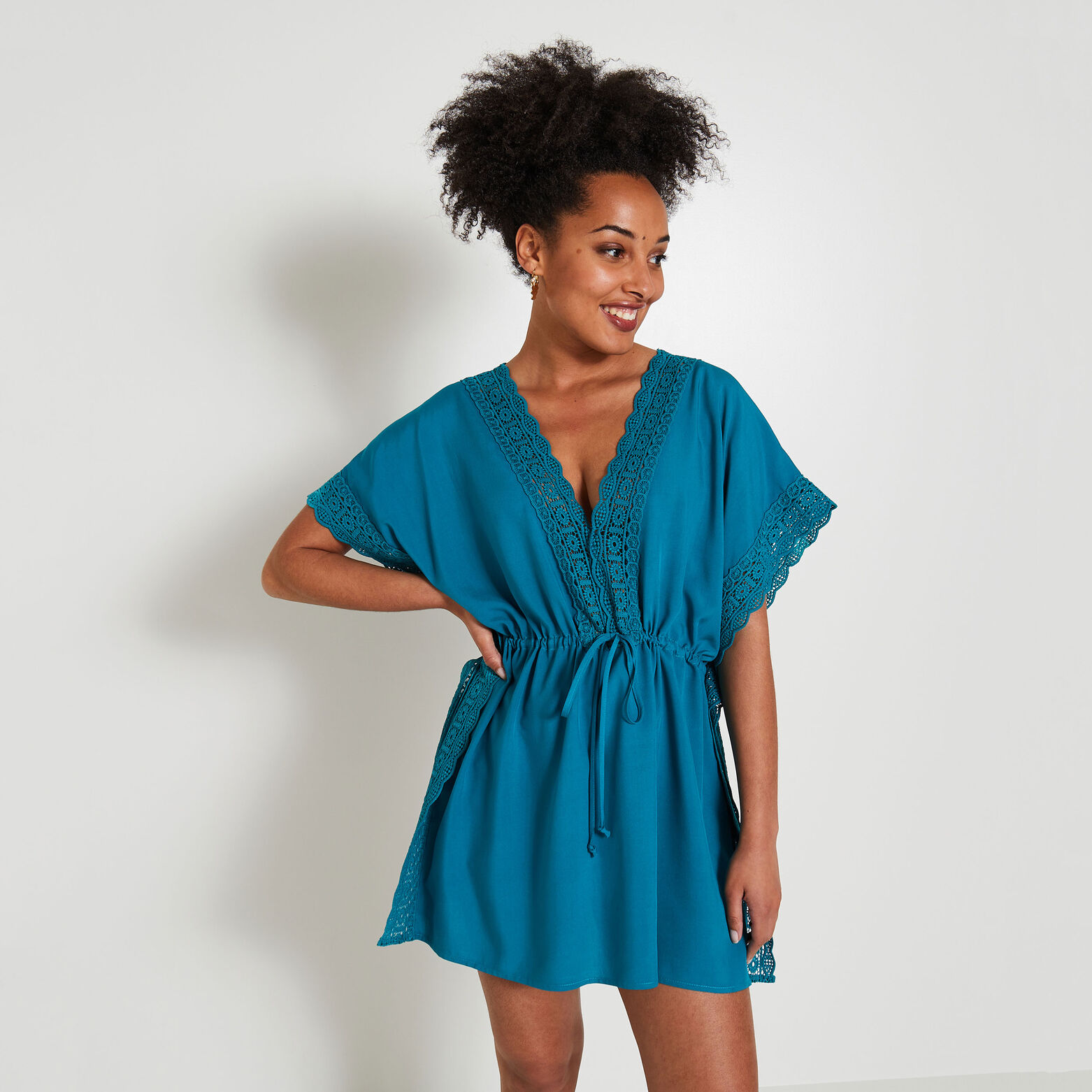 Pareo broderie femme