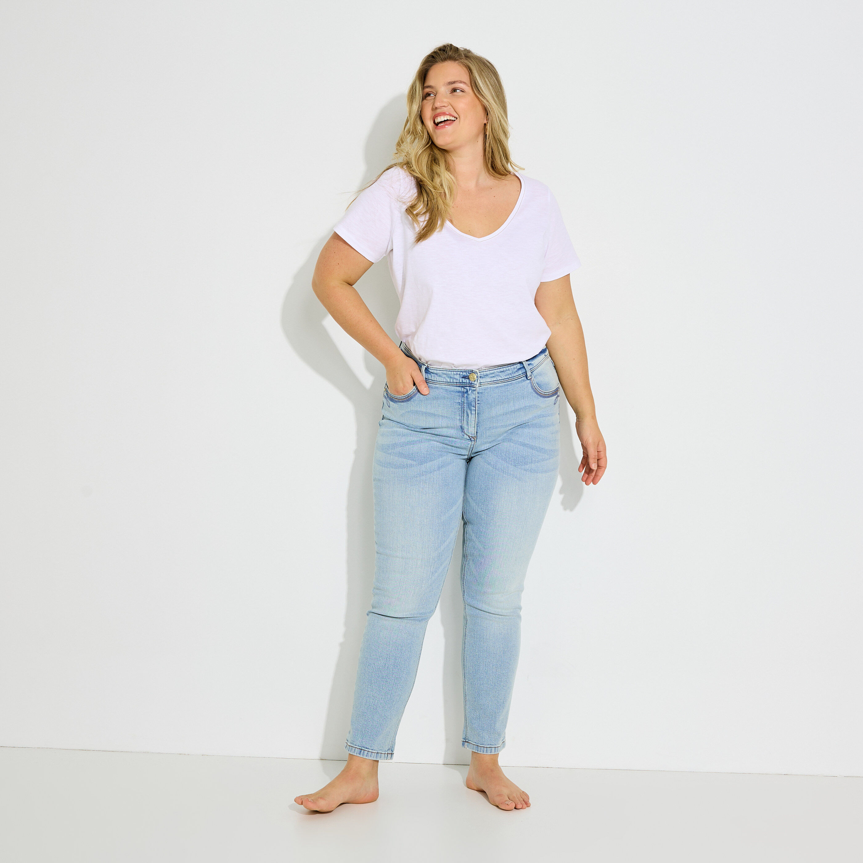 Jean slim raccourci TOKYO R01 femme