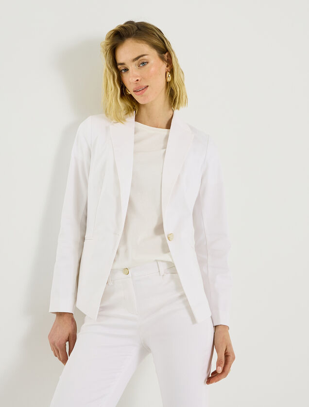 Veste blazer structur&eacute;e femme