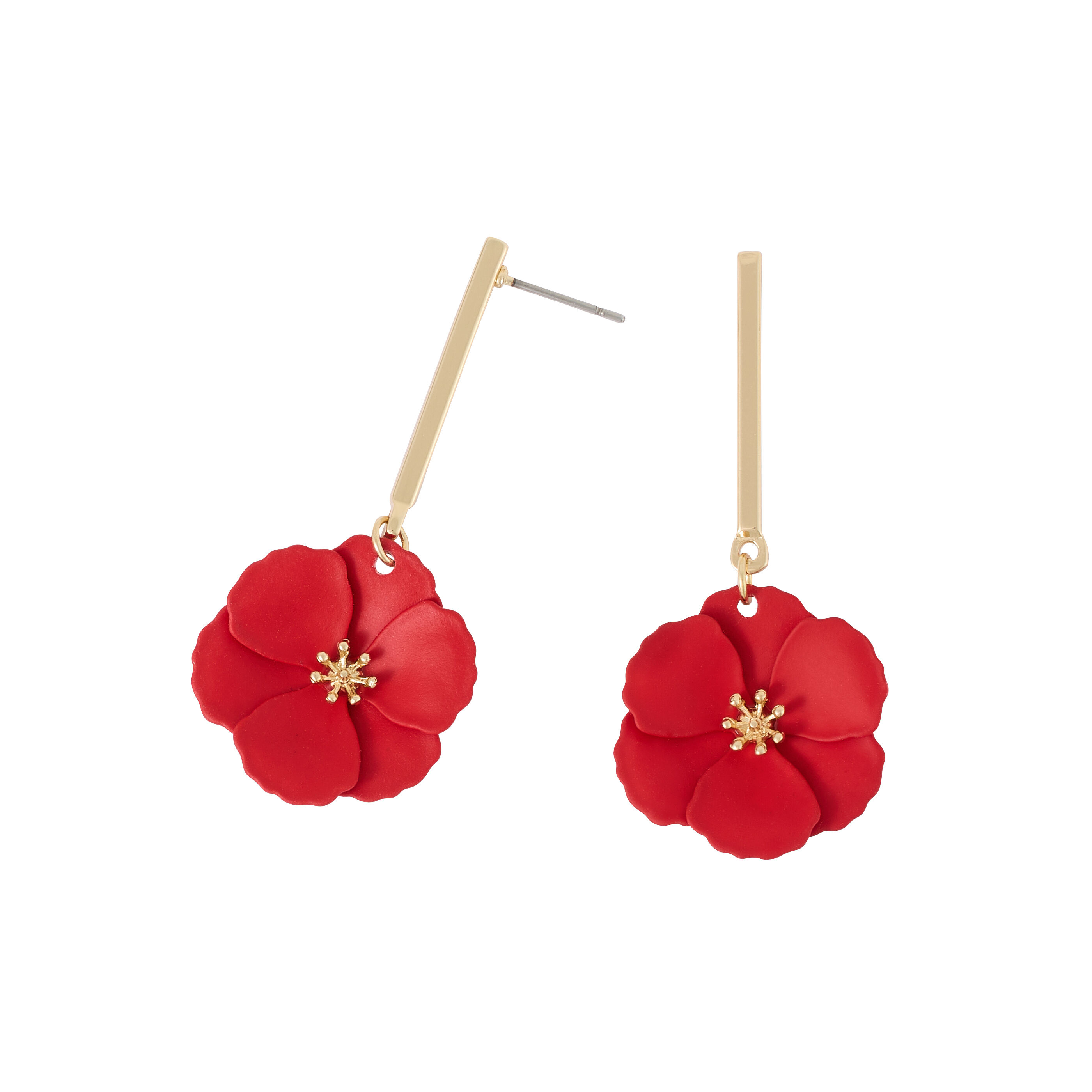 Boucles d'oreilles fleurs