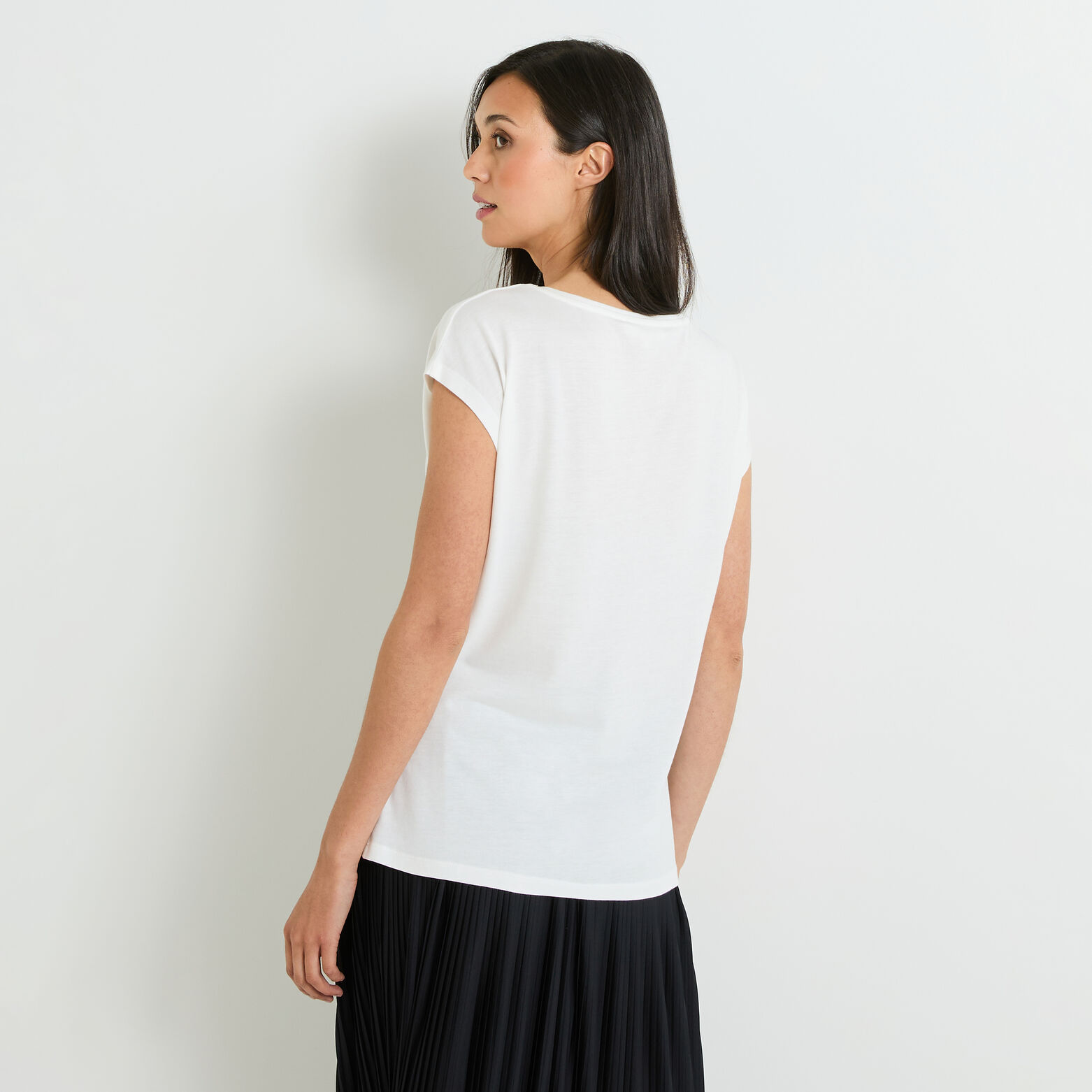Tshirt col rond femme