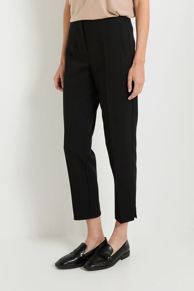 Pantalon taille haute femme