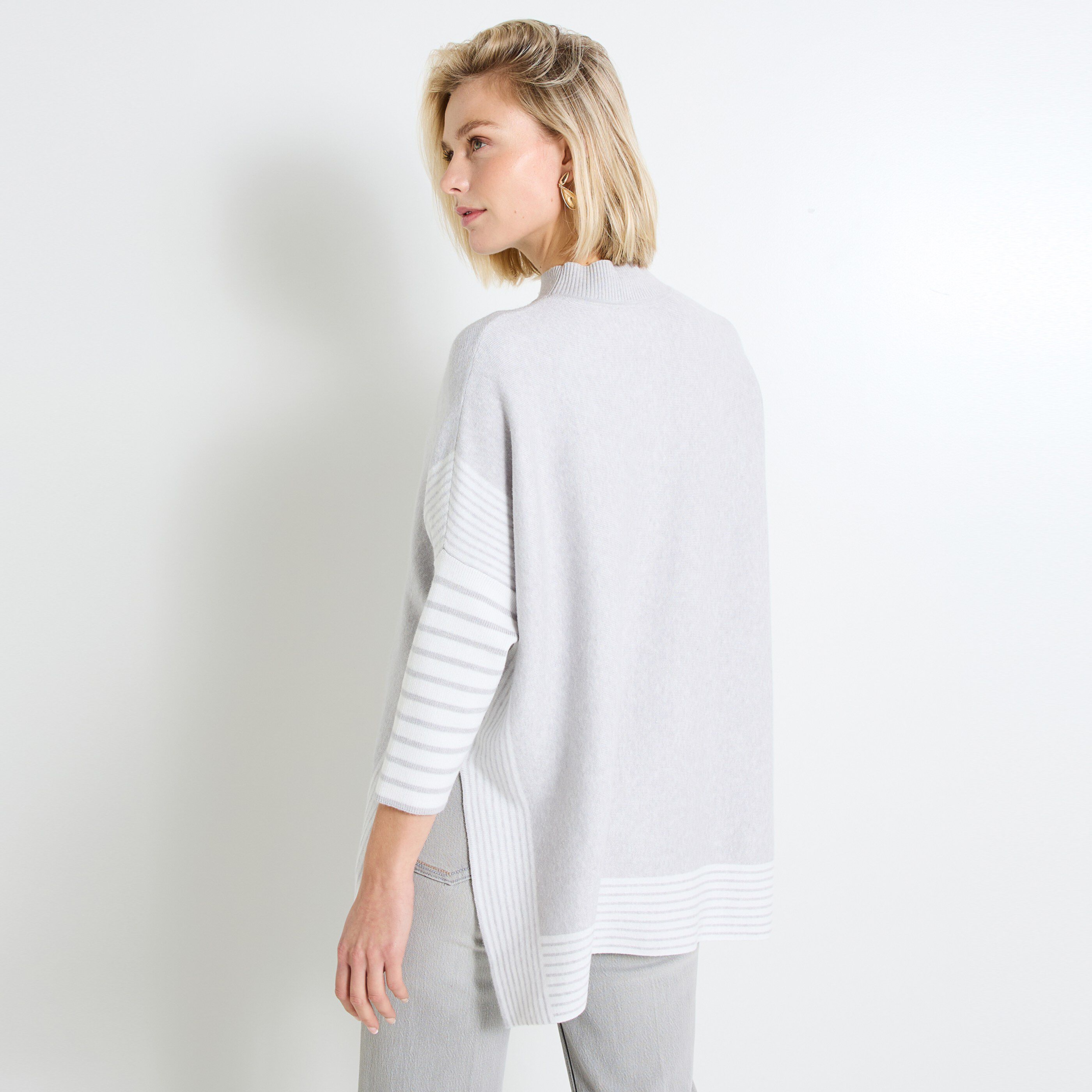 Pull manches 3/4 femme