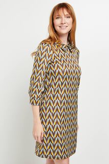 Robe en maille jacquard