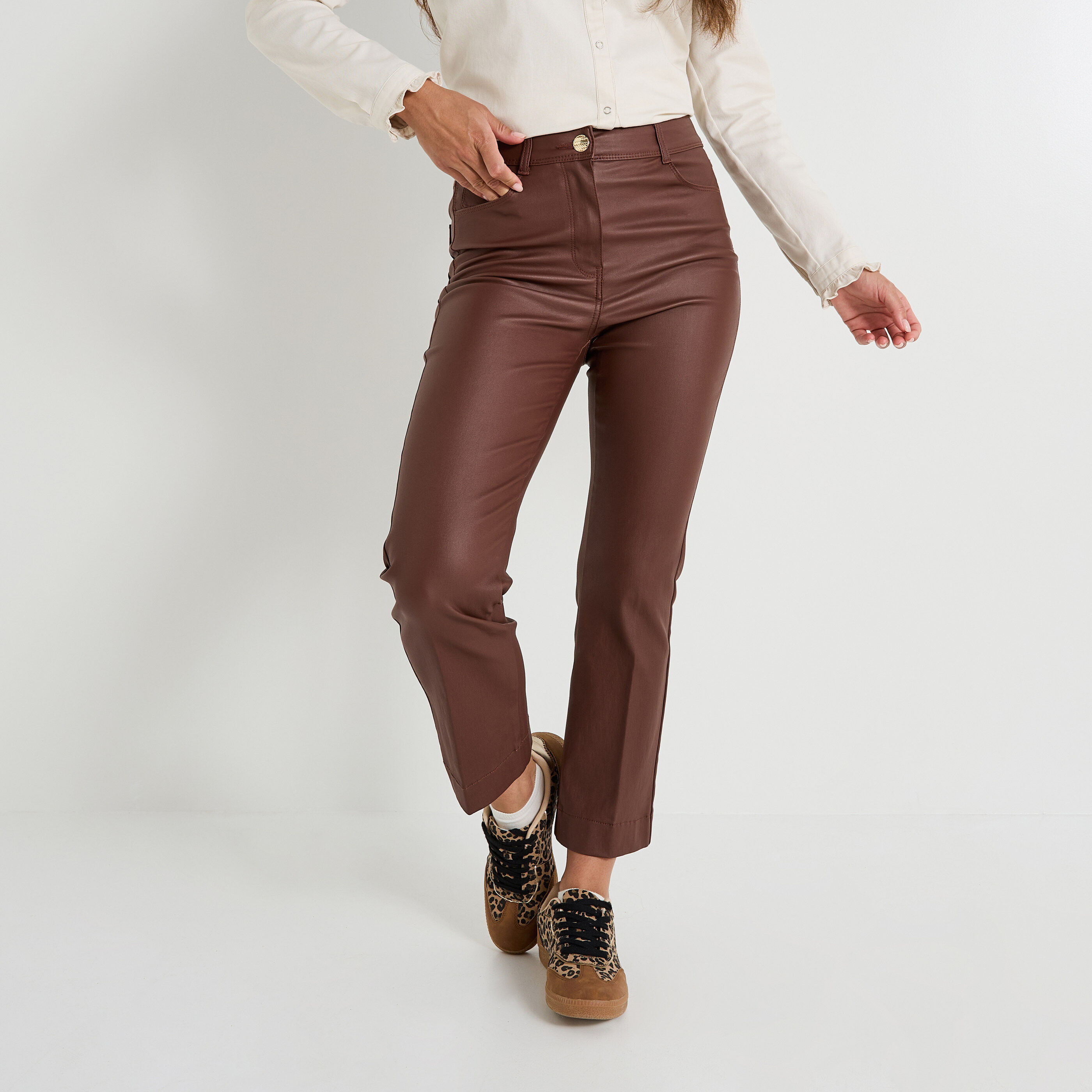 Jean bootcut raccourci TROPEZ RB02 femme