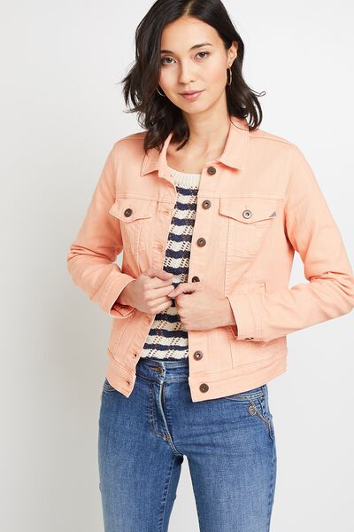 Veste en jean femme
