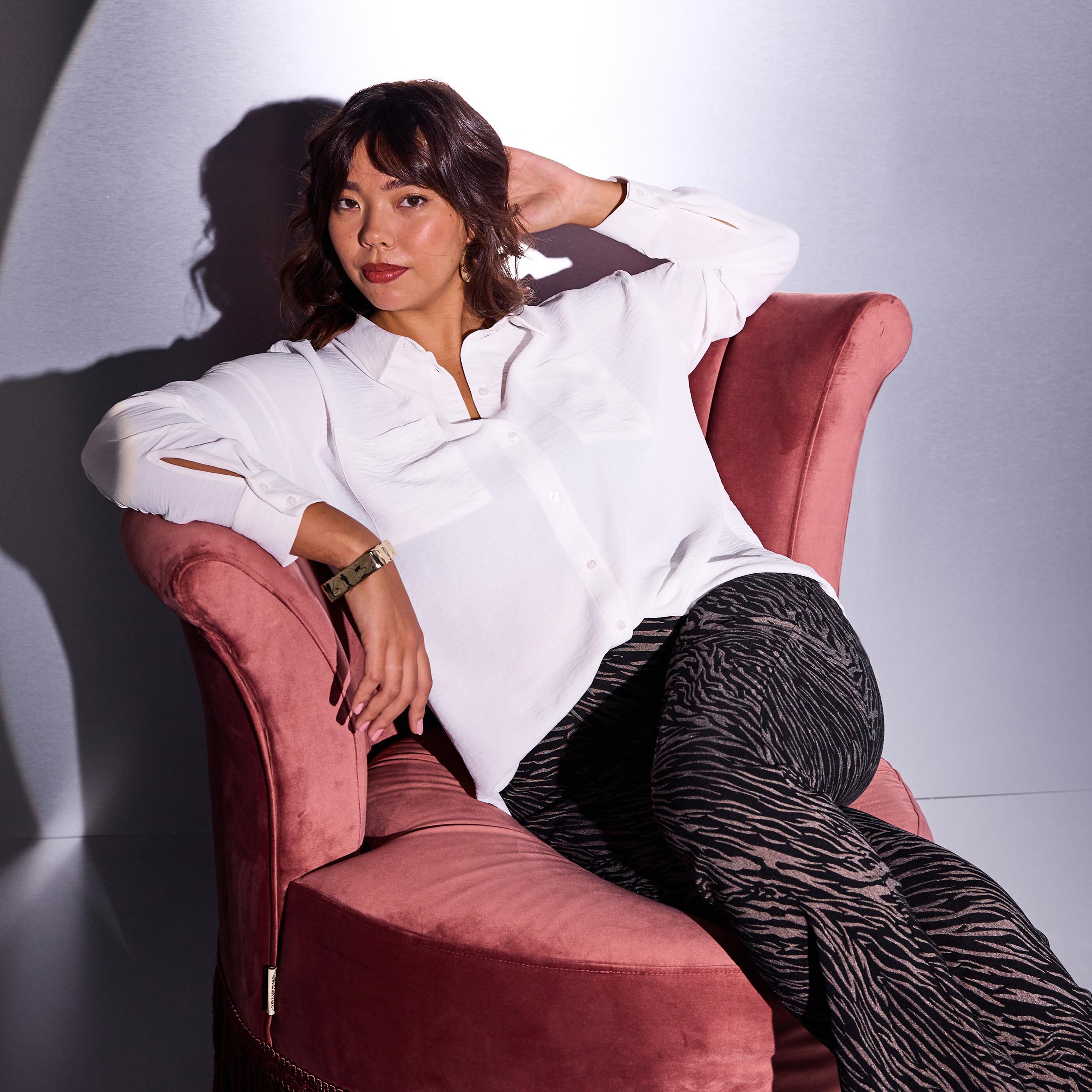 Chemise oversize femme