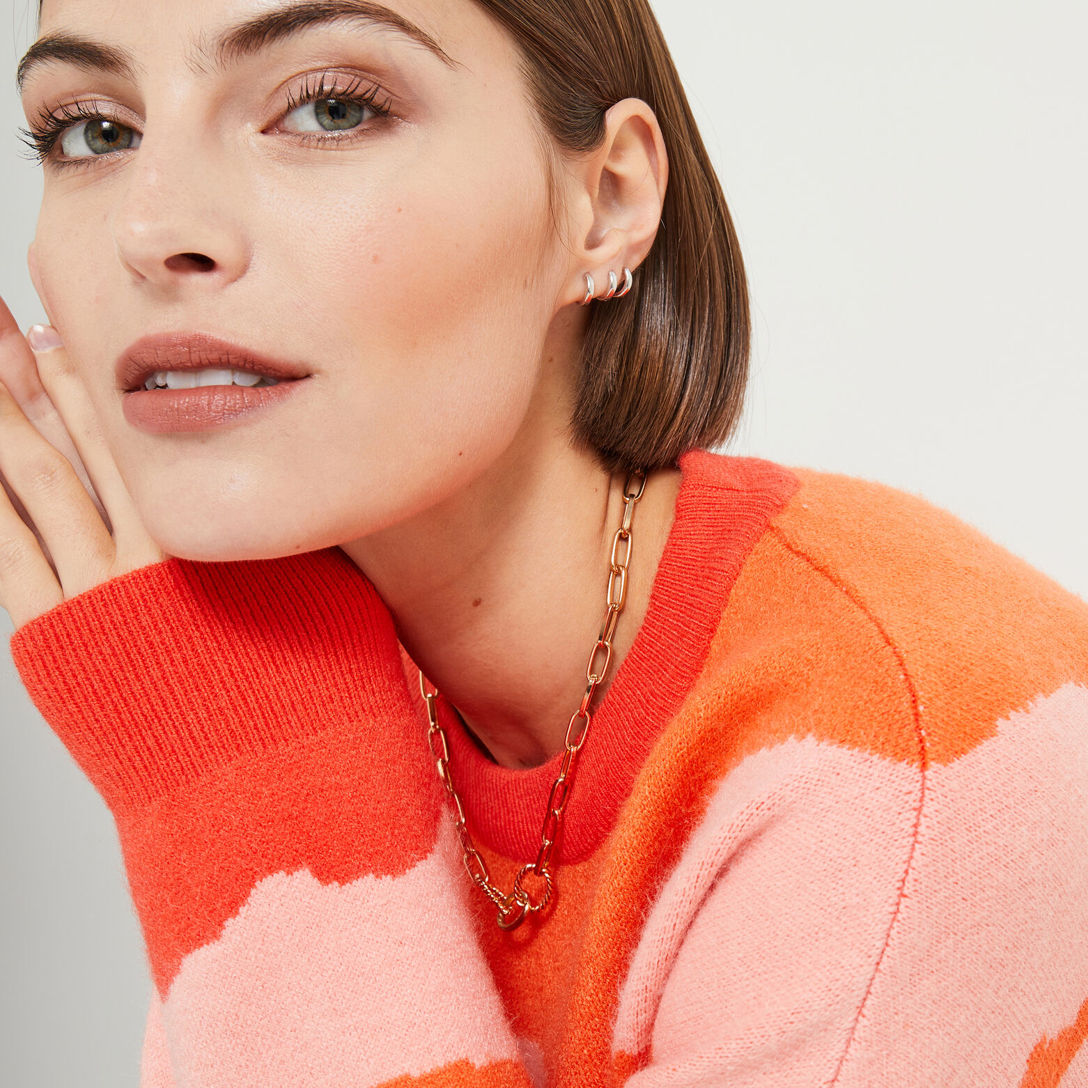 Pull multicolore femme