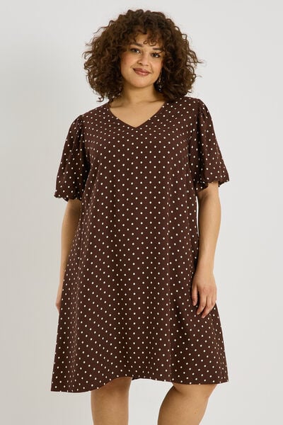 Robe Femme - taille plissée à double boutonnage - Rouge Rouge Robe Femme - taille plissée à double boutonnage - Rouge Rouge