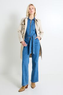 Combinaison en denim femme