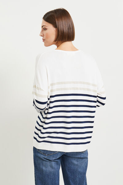 Pull marinère femme