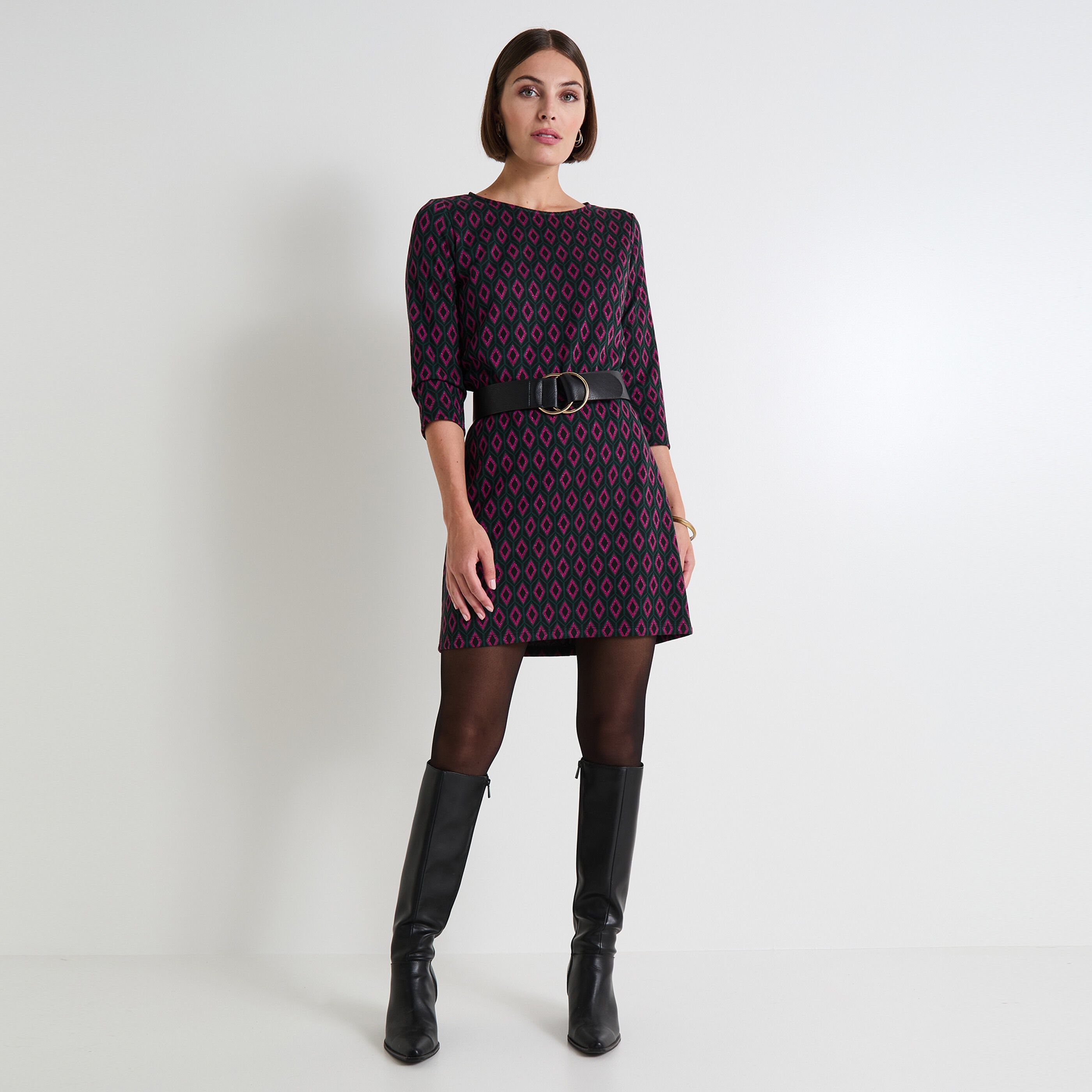 Jupe trap&egrave;ze femme