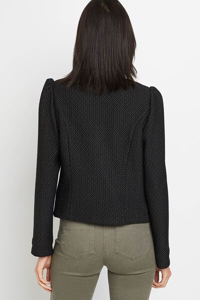 Veste courte en maille femme