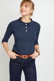 Polo manches 3/4 femme