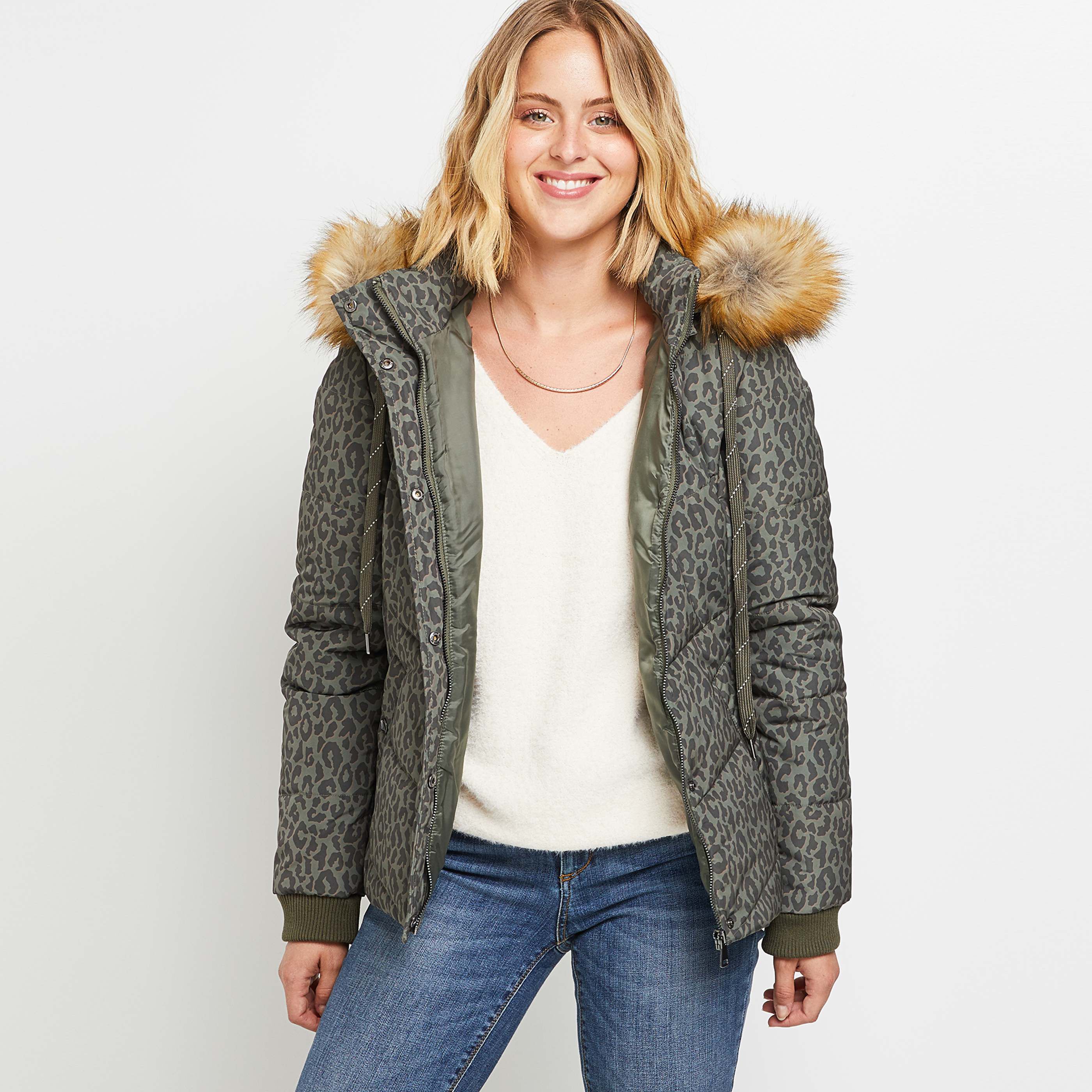 Doudoune courte femme hiver hot sale