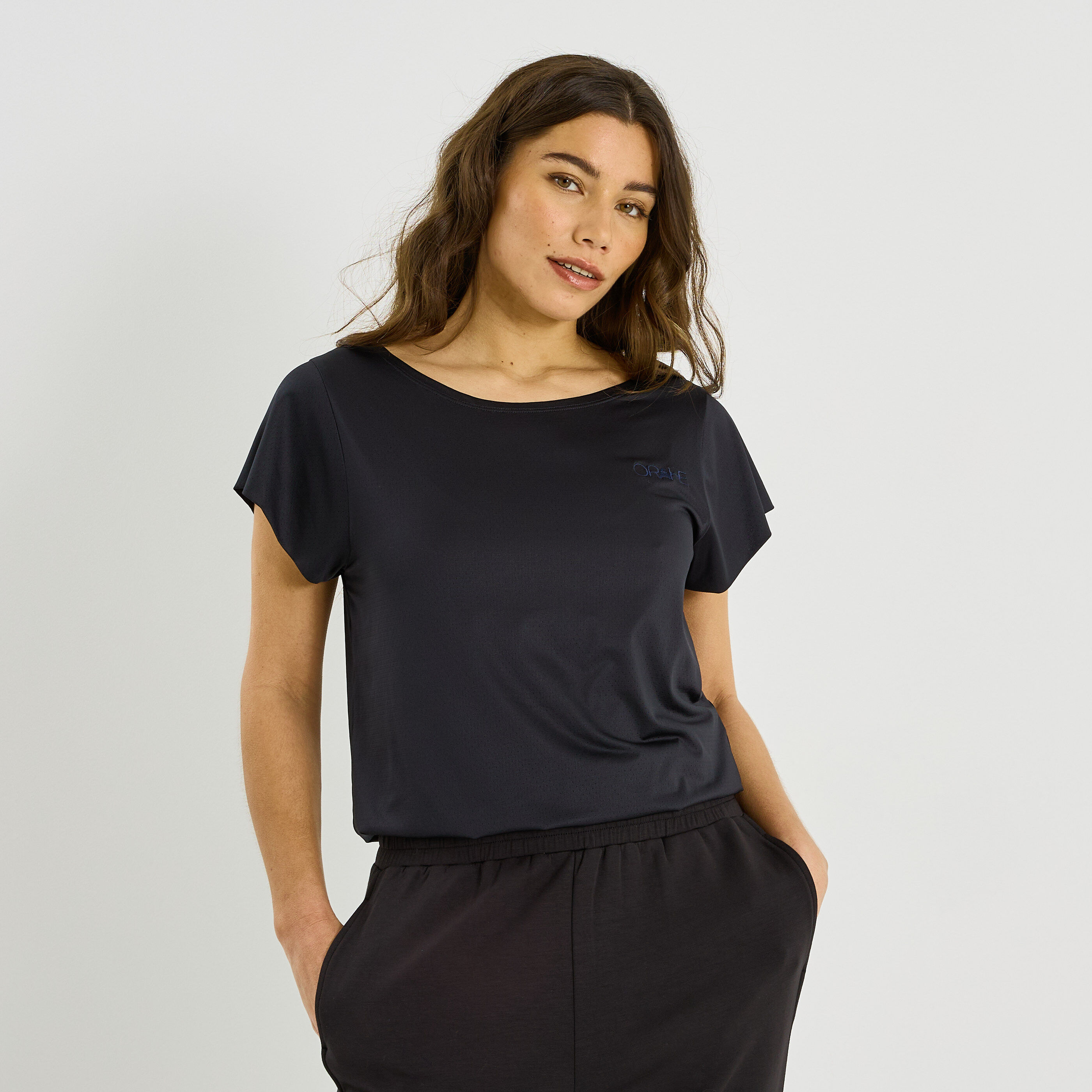 T-shirt de sport fluide femme