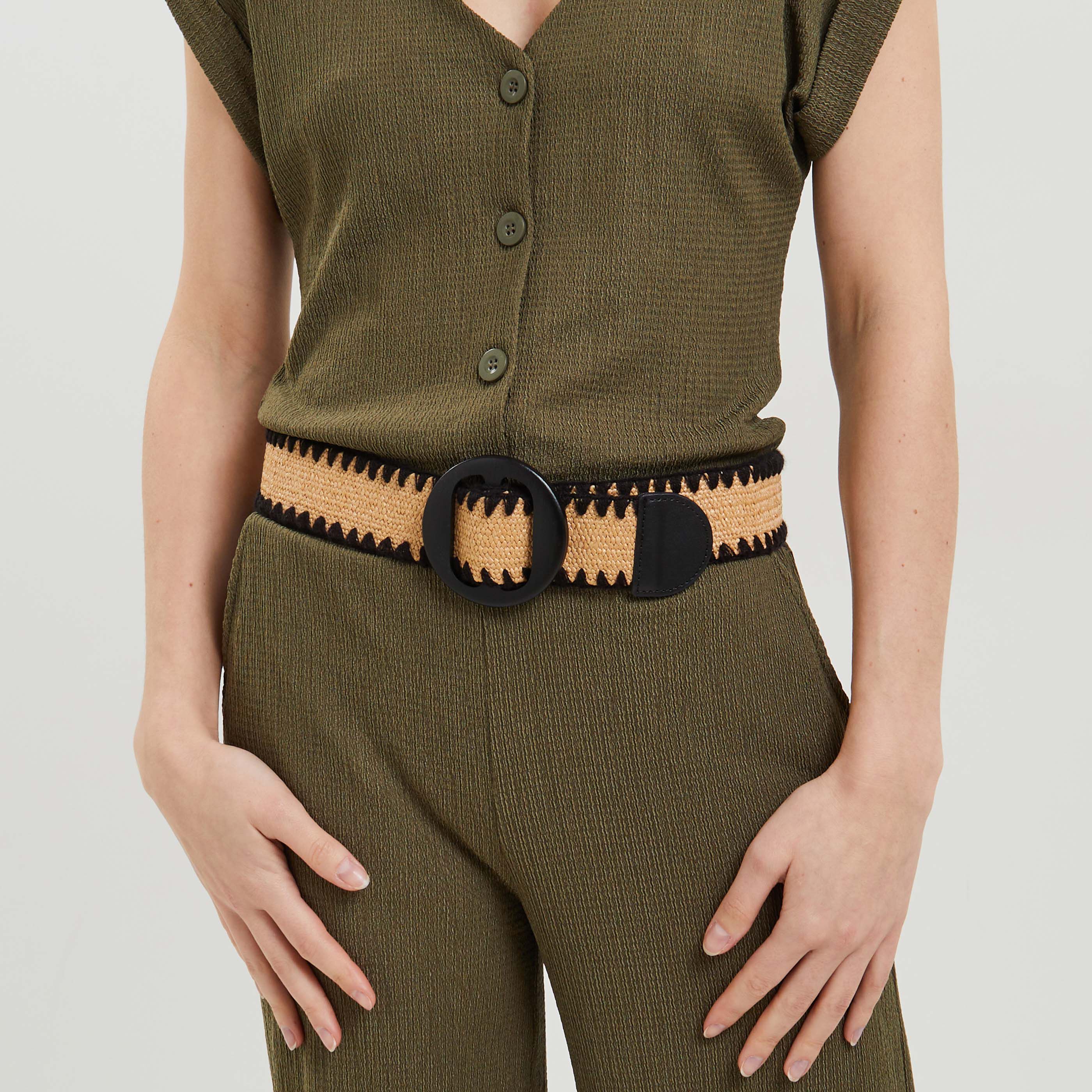 Ceinture &eacute;lastiqu&eacute;e femme