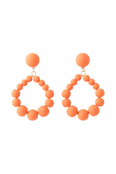 Boucles d'oreilles gouttes perlées