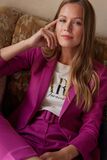 Veste blaser fushia