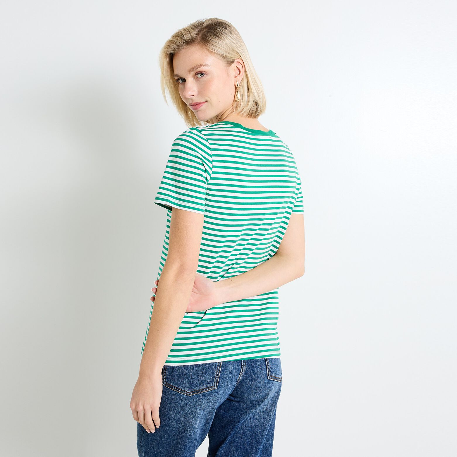 T-shirt rayé femme