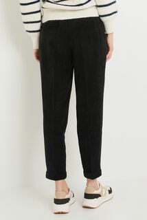 Pantalon velours à pinces femme