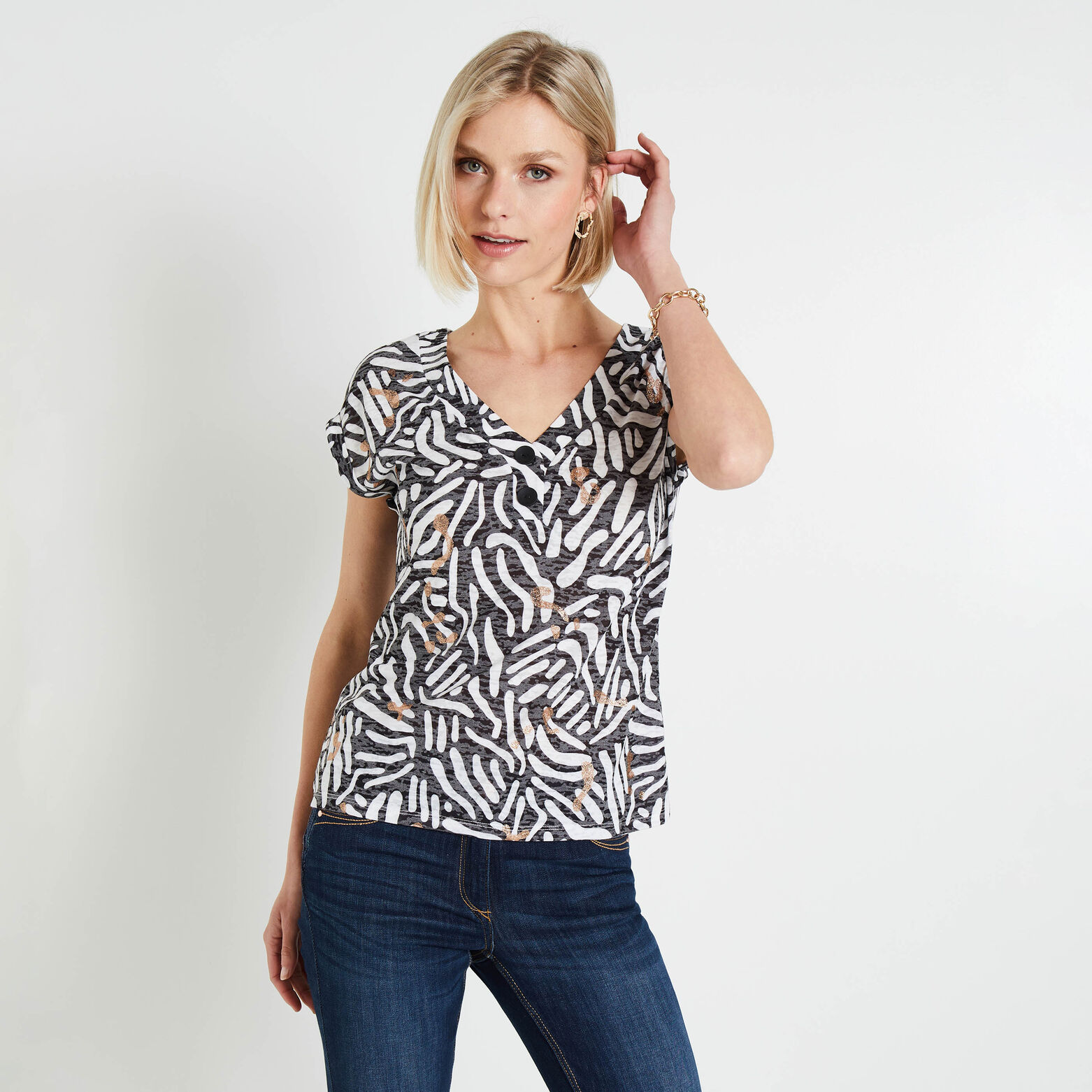 Tshirt imprimé femme