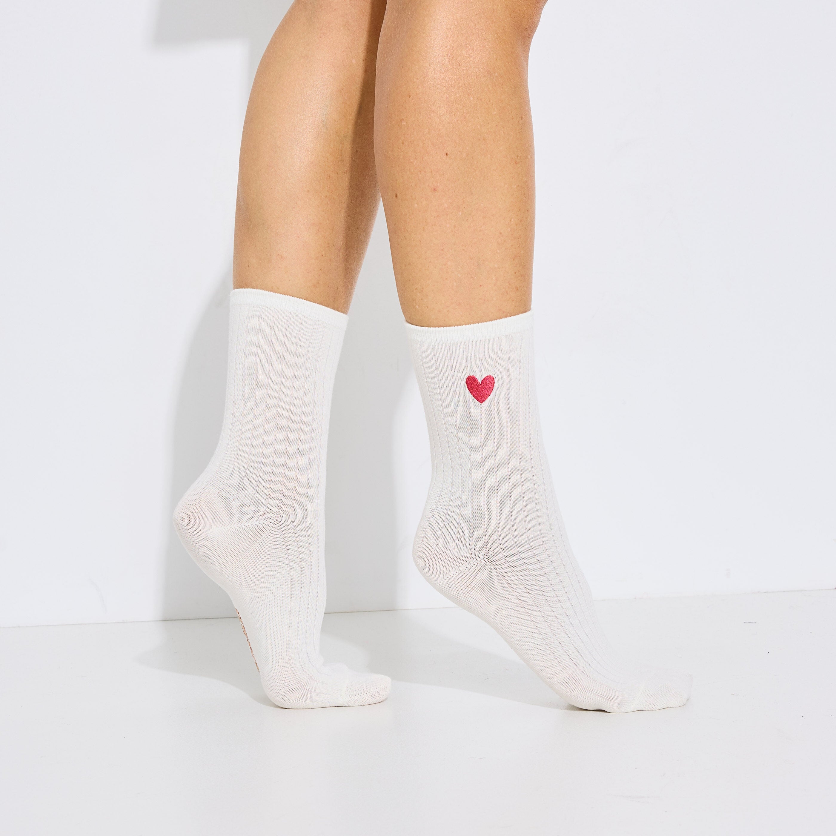 3 paires de chaussettes paillet&eacute;e femme