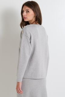 Pull col rond femme