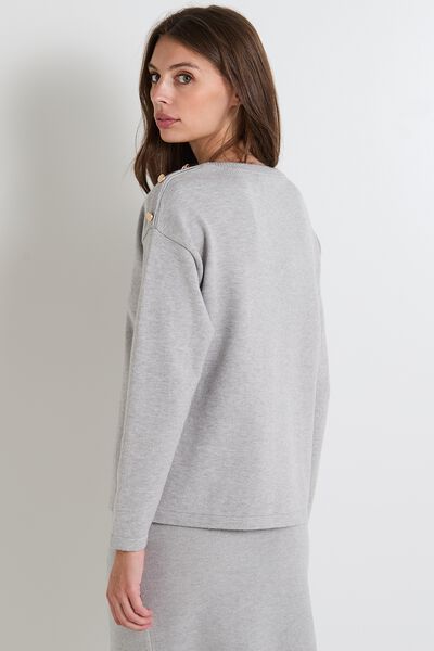 Pull col rond femme