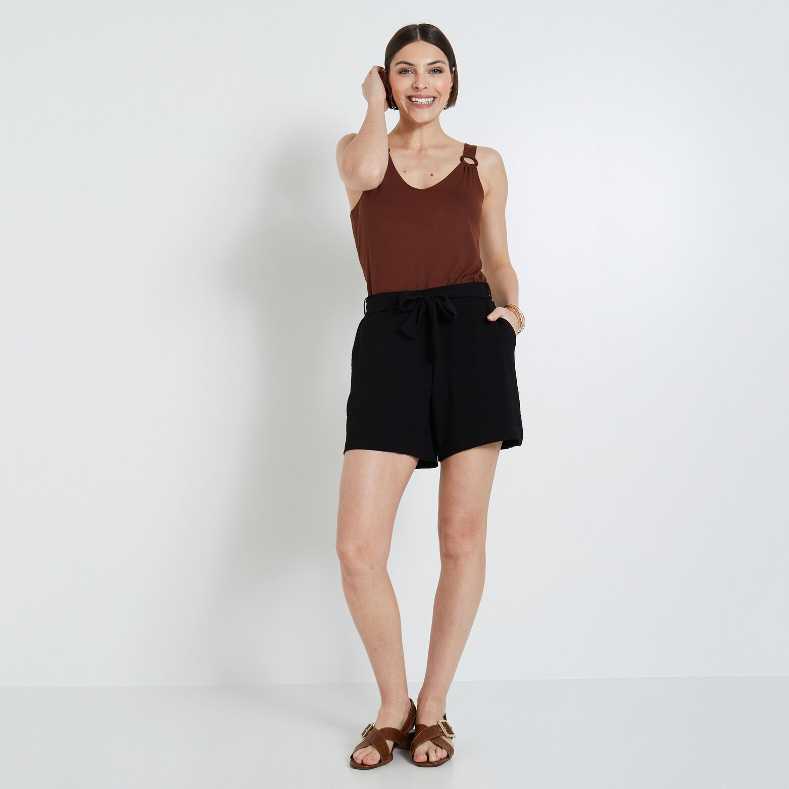 Débardeur uni femme