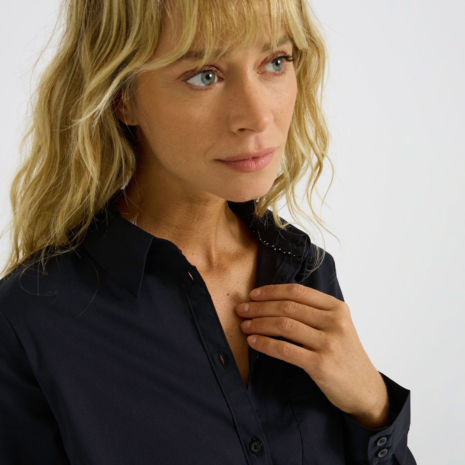 Chemisier structuré femme