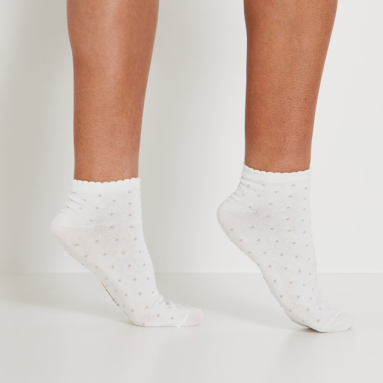 Lot de 2 paires de socquettes femme
