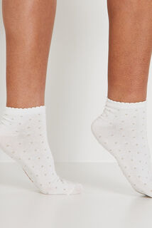 Lot de 2 paires de socquettes femme