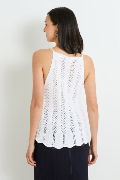Débardeur crochet femme