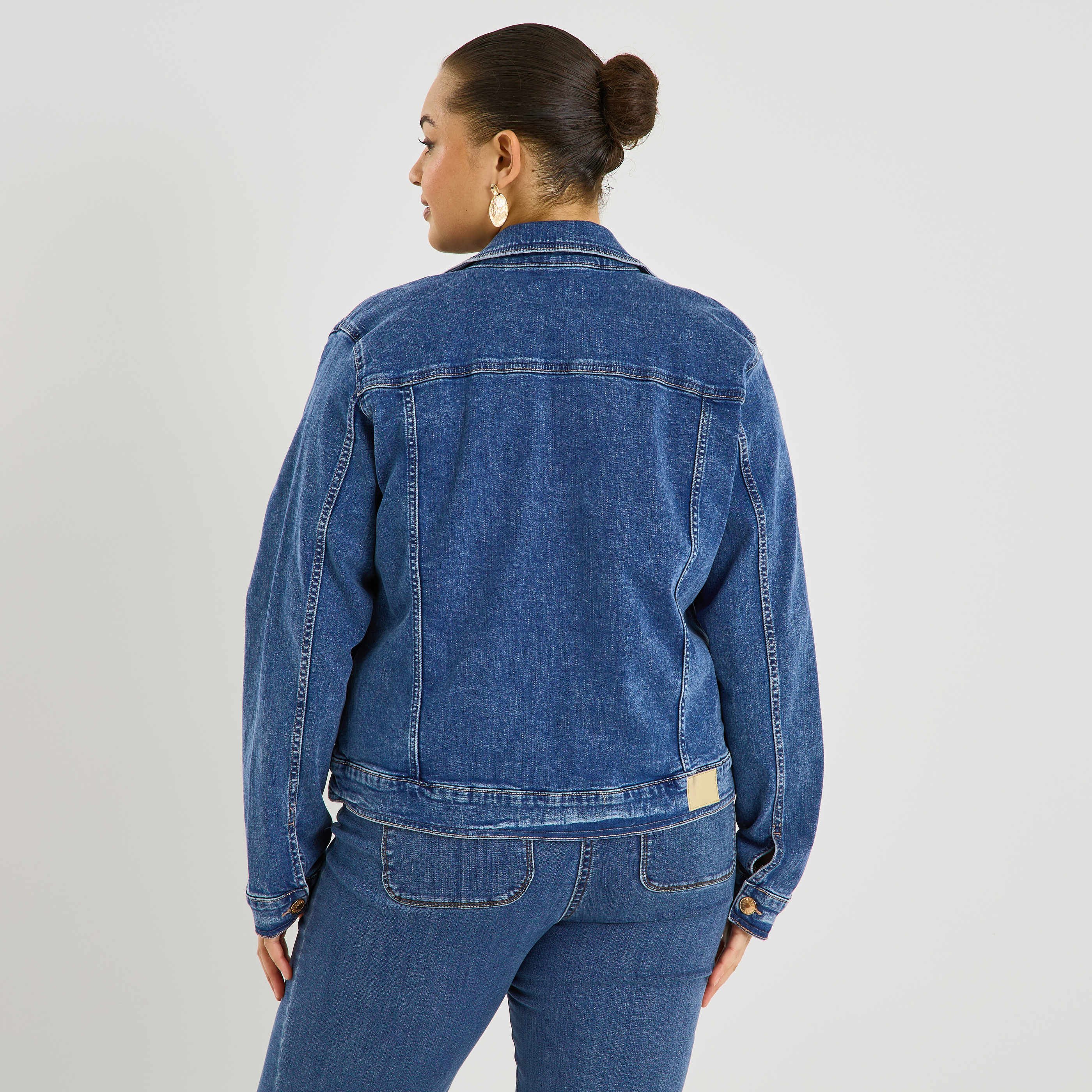 Veste en denim femme