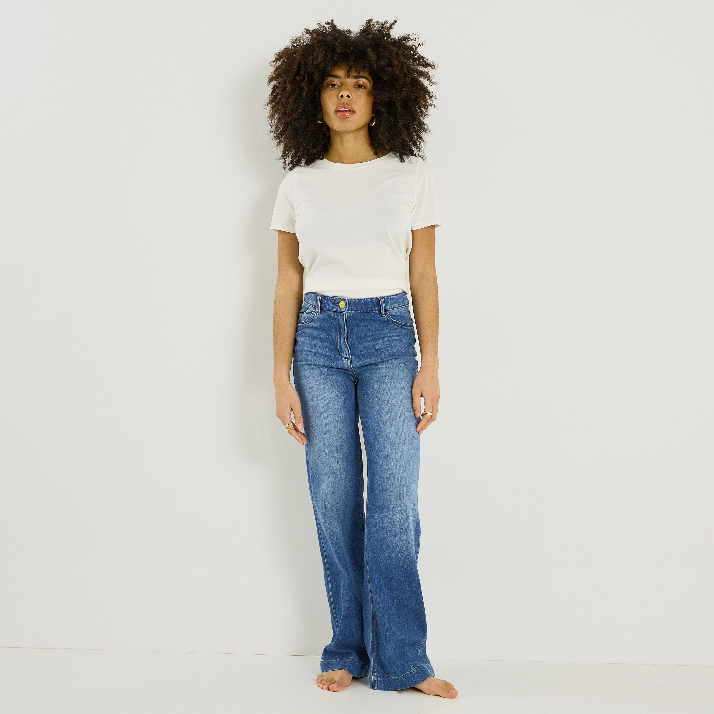 Jean flare MALIBU F02 femme