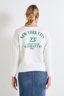 Sweat manches longues femme