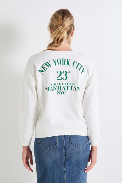 Sweat manches longues femme