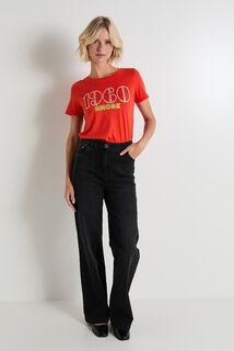 T-shirt col rond femme
